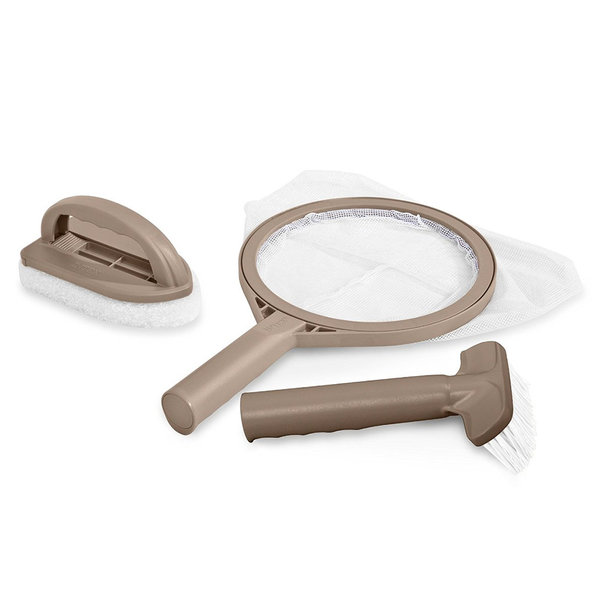 Cumpara  Piscine și accesorii - Set curatare Spa-Piscina (plasa, perie, razui..