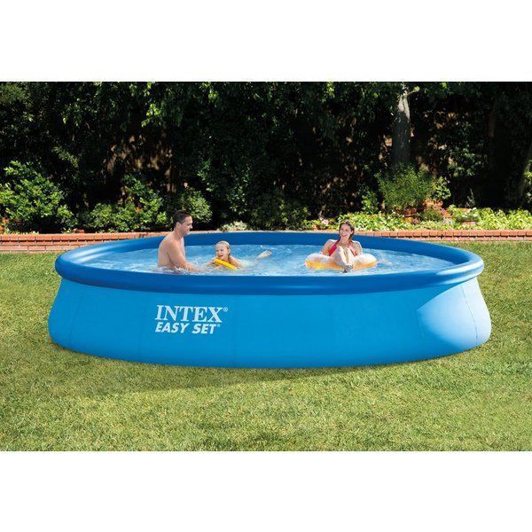 Piscina EASY SET 457×84сm, 9792L cu pompa-filtru