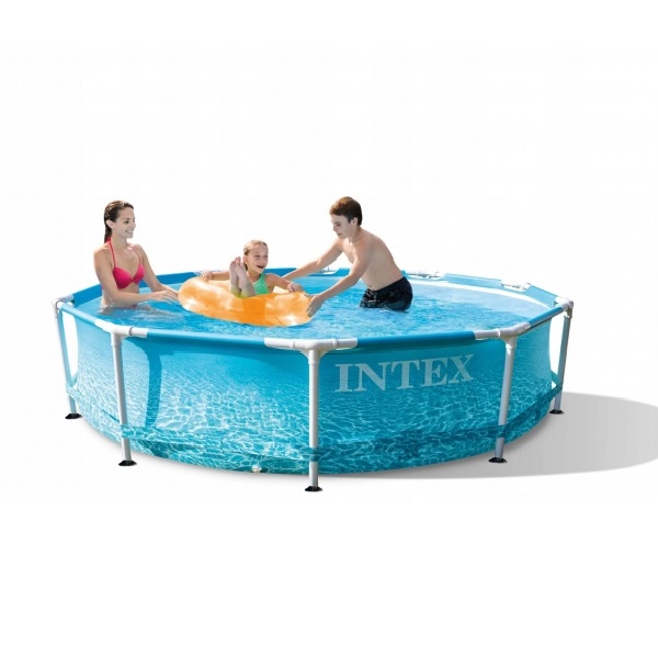 Piscină BEACHSIDE METAL FRAME 305x76cm, 4485L, cadru metalic