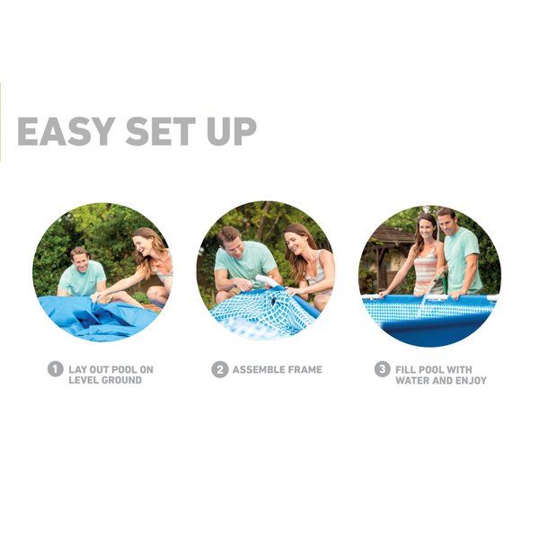 Piscina Carcas  366х76см, 6503L