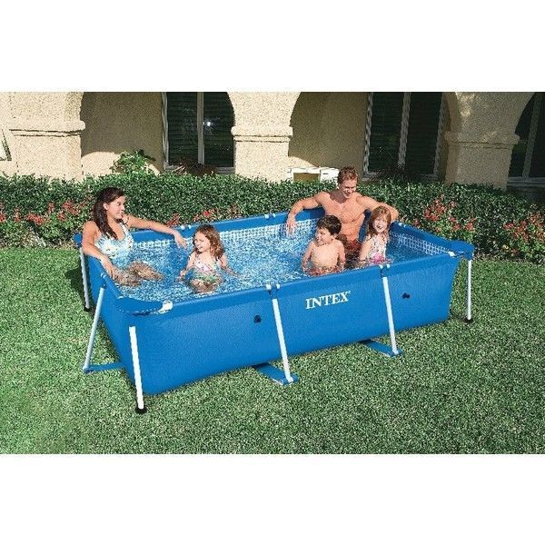 Piscină RECTANGULAR FRAME 220х150х60сm, 1622L, cadru metalic