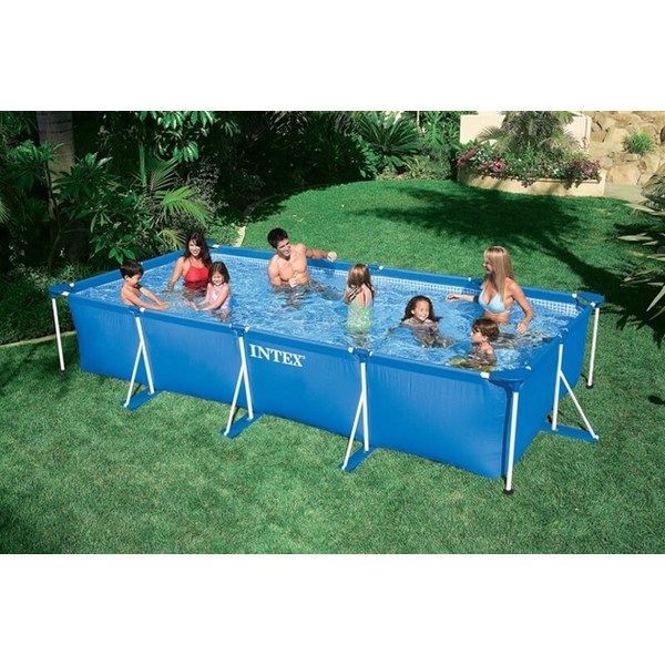 Piscină RECTANGULAR FRAME 450х220х85см, 7127L, cadru metalic