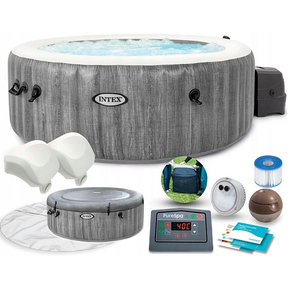 Jacuzzi SPA Greywood gonflabil 216×71см, 1098L, 6 persoane