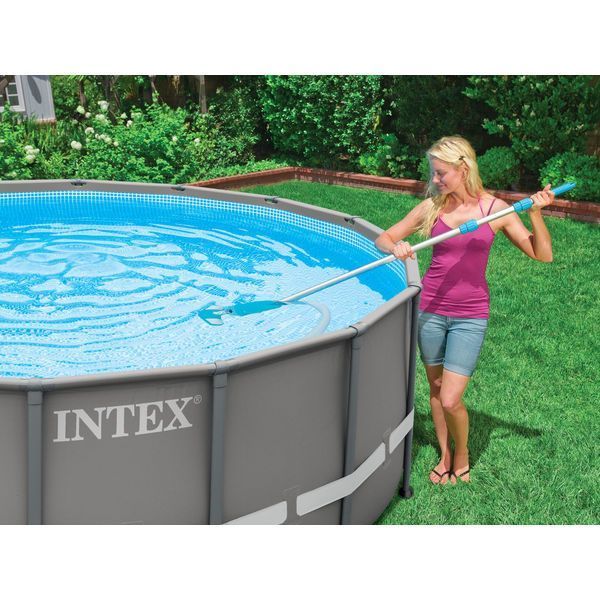Miner telescopic pu perie/plasa curatire piscina 279 cm 29.8 mm