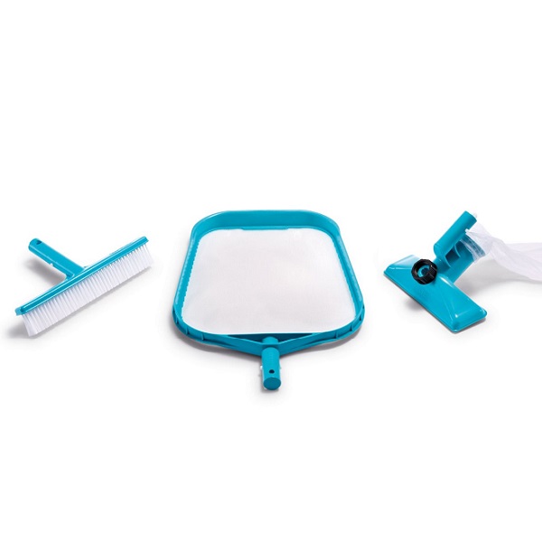 Cumpara  Piscine și accesorii - Set curatare piscina (plasa, perie, duză vid ..