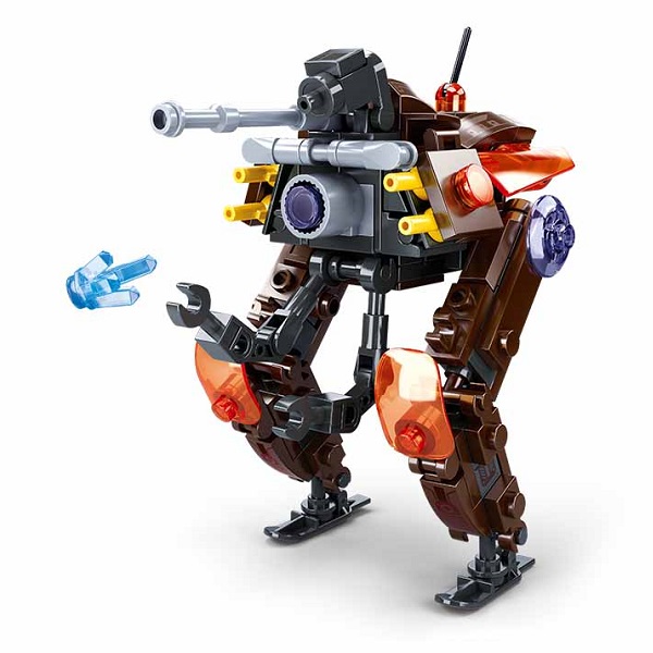 Set de construcție „Robot-Patrula”, 174 elemente.