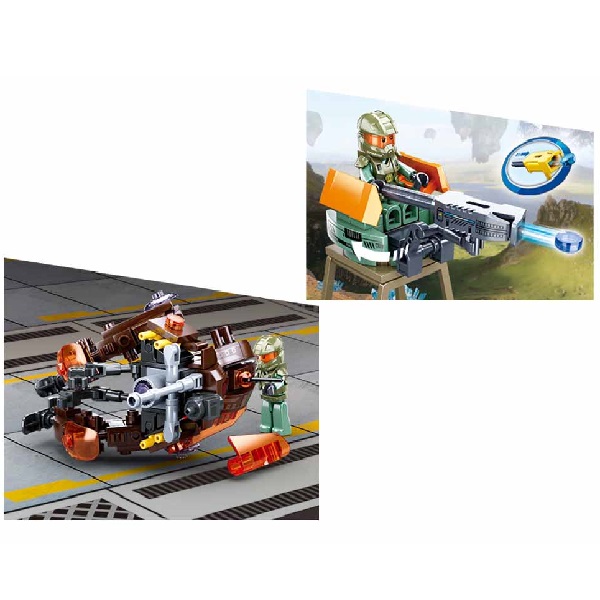 Set de construcție „Robot-Patrula”, 174 elemente.