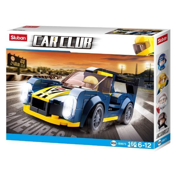 Set de construcție „Mașină de curse LeMans”, 154 elem.