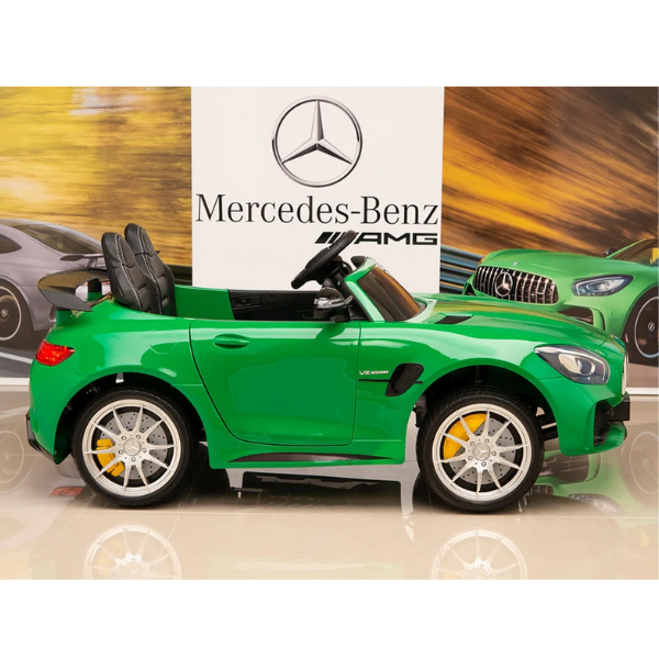 Masinuta electrica MERCEDES-AMG GT R, 12V4.5AH, motor 380×2, roti EVA