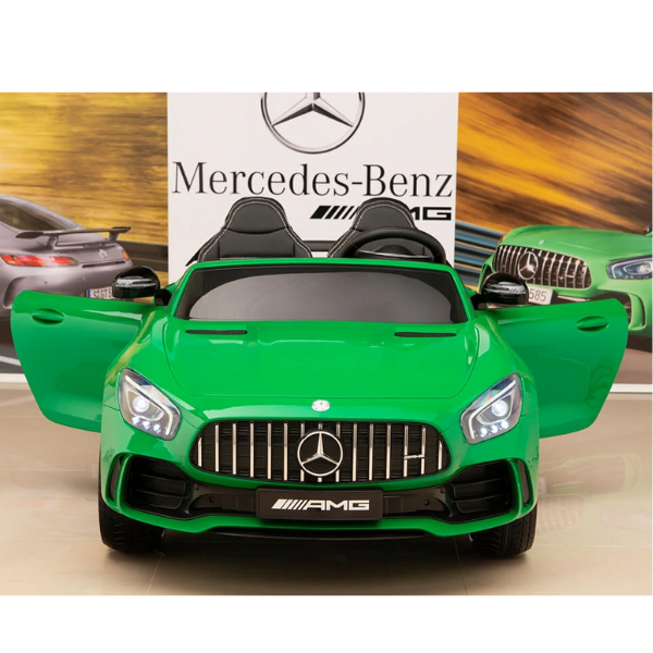 Masinuta electrica MERCEDES-AMG GT R, 12V4.5AH, motor 380×2, roti EVA