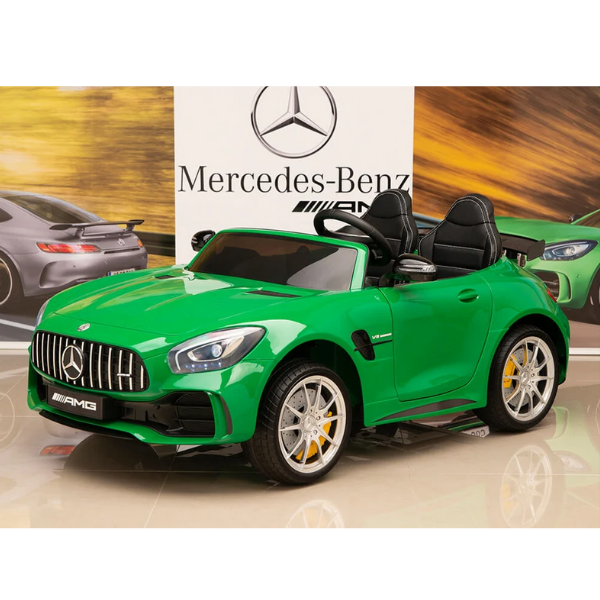 Masinuta electrica MERCEDES-AMG GT R, 12V4.5AH, motor 380×2, roti EVA