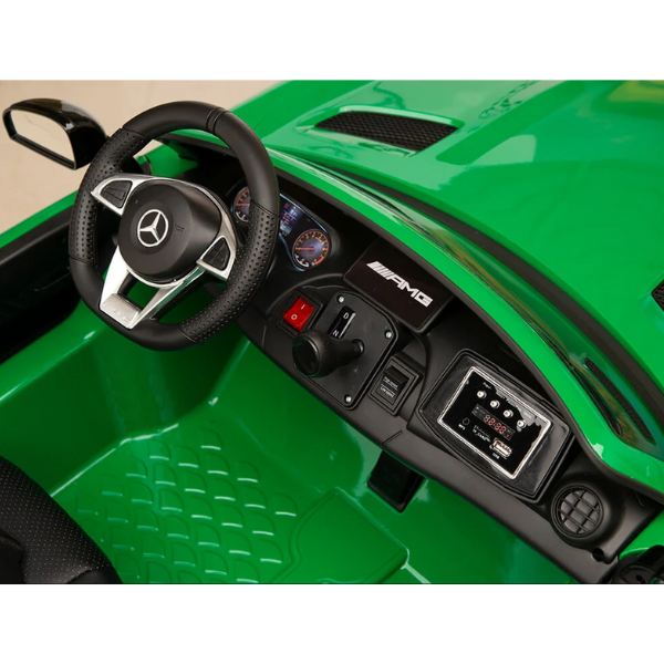 Masinuta electrica MERCEDES-AMG GT R, 12V4.5AH, motor 380×2, roti EVA