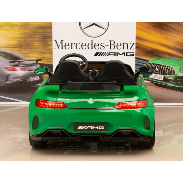 Masinuta electrica MERCEDES-AMG GT R, 12V4.5AH, motor 380×2, roti EVA