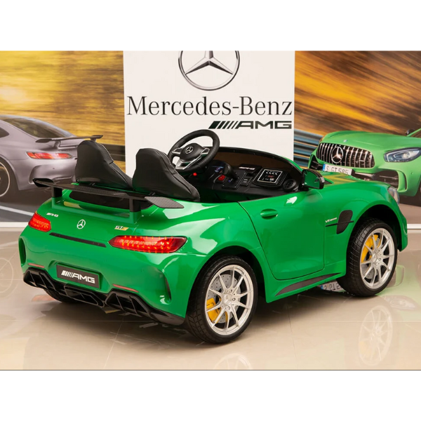 Masinuta electrica MERCEDES-AMG GT R, 12V4.5AH, motor 380×2, roti EVA