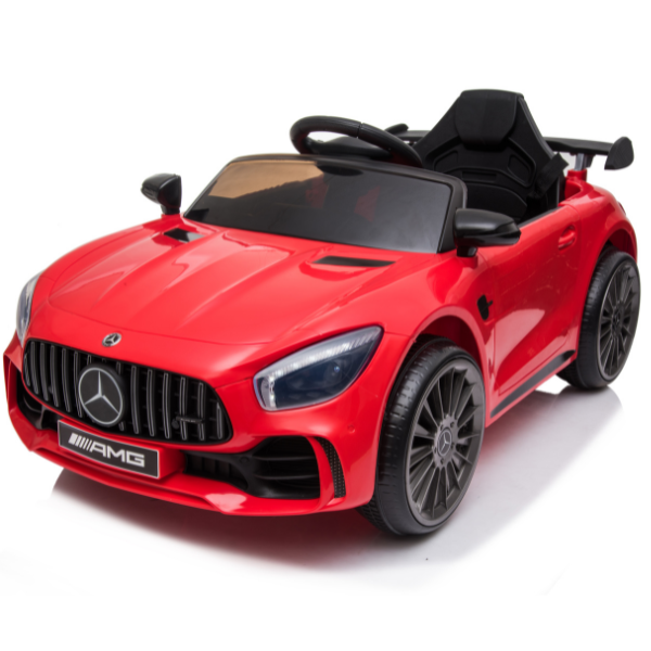 Masinuta electrica MERCEDES-AMG GT R, 12V4.5AH, motor 380x2, roti EVA