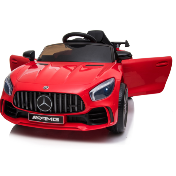 Masinuta electrica MERCEDES-AMG GT R, 12V4.5AH, motor 380x2, roti EVA