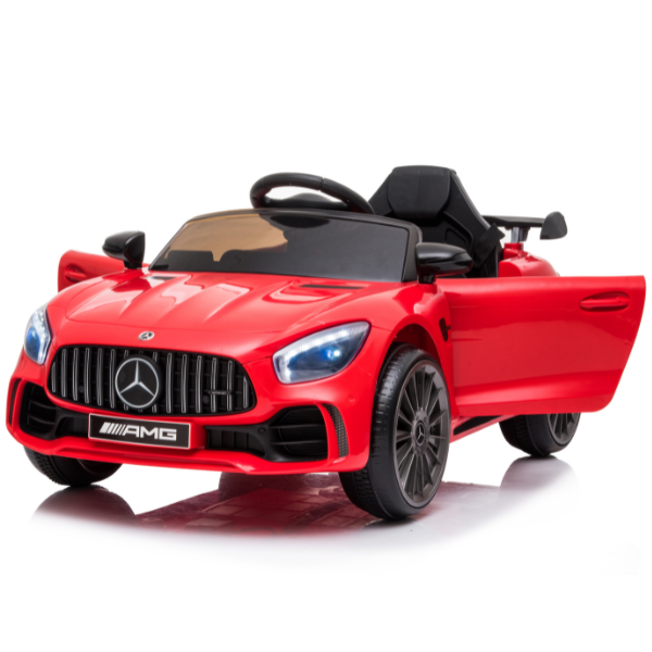 Masinuta electrica MERCEDES-AMG GT R, 12V4.5AH, motor 380x2, roti EVA