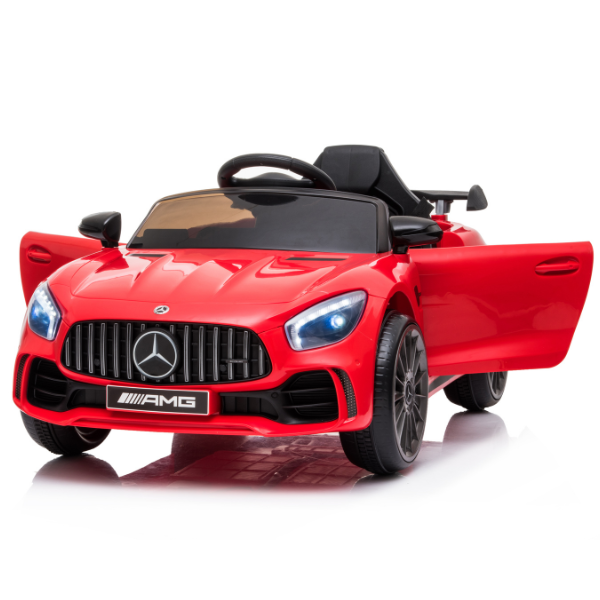 Masinuta electrica MERCEDES-AMG GT R, 12V4.5AH, motor 380x2, roti EVA