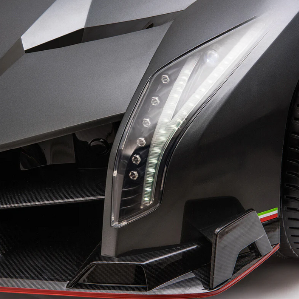 Masinuta electrica LAMBORGHINI VENENO, 12V7Ah, motor 35Wx2, roti EVA