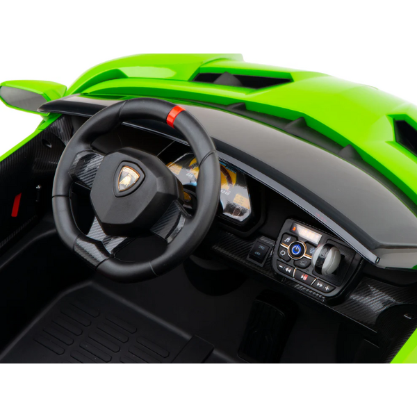 Masinuta electrica LAMBORGHINI VENENO, 12V7Ah, motor 35Wx2, roti EVA