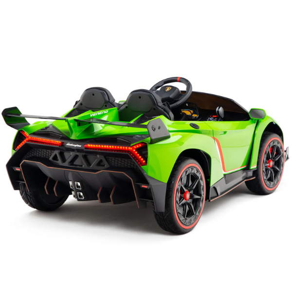 Masinuta electrica LAMBORGHINI VENENO, 12V7Ah, motor 35Wx2, roti EVA