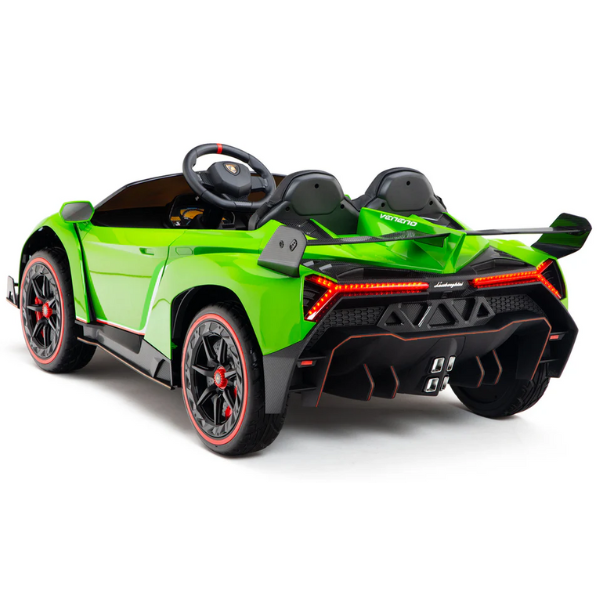 Masinuta electrica LAMBORGHINI VENENO, 12V7Ah, motor 35Wx2, roti EVA