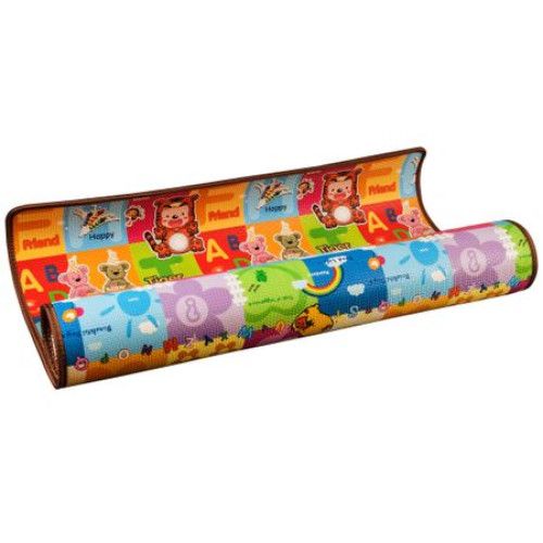 Covoras educativ cu 2 fete, 180 x 150 x 1 cm