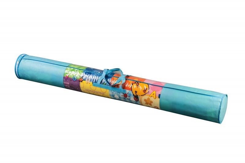Covoras educativ cu 2 fete, 180 x 150 x 1 cm