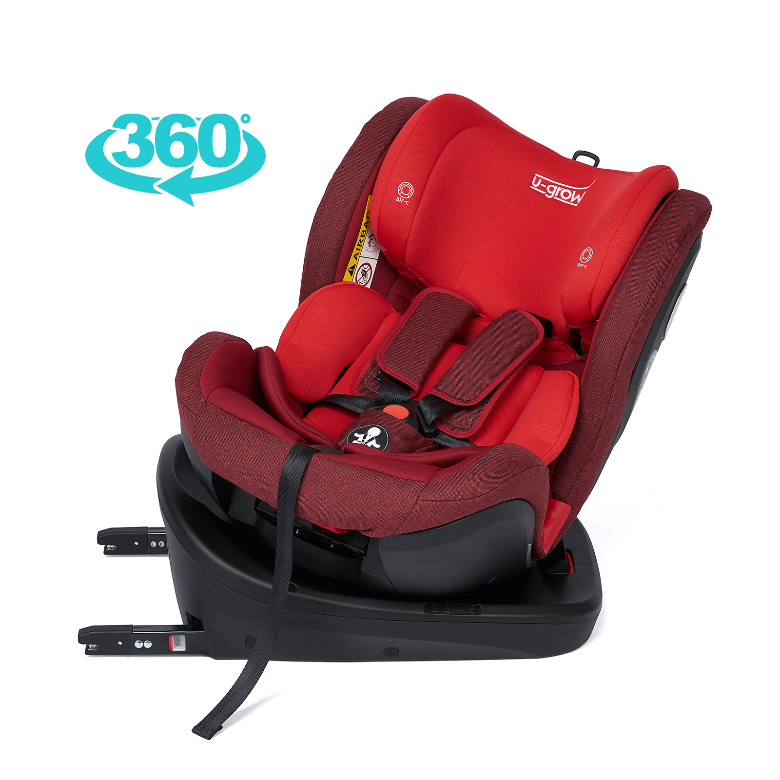 Scaun auto U-Grow 0 – 36 kg rotativ,ISOFIX
