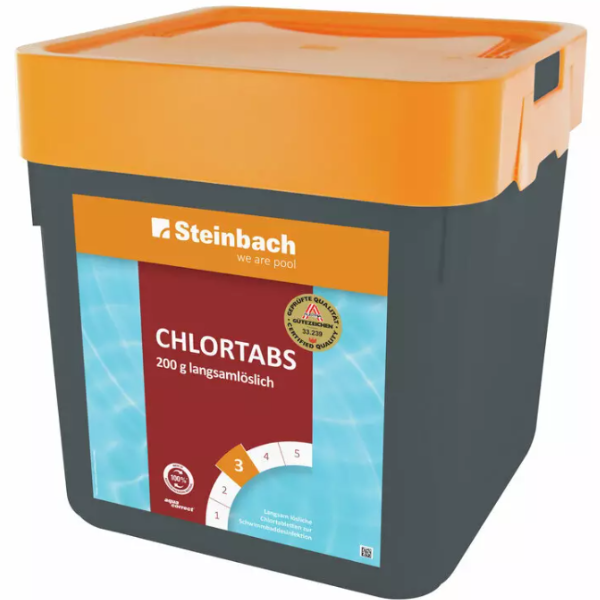Cumpara  Piscine și accesorii - Pastile de clor cu dizolvare lentă 200 g, 5 k..