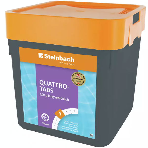 Cumpara  Piscine și accesorii - Pastile multifuncționale de clor 200 g „Quatt..