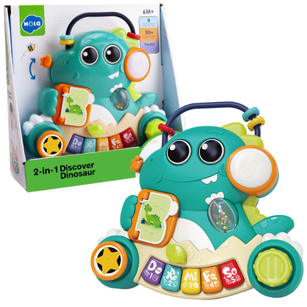 Jucarie pian „Dinozaur” 2 in 1..