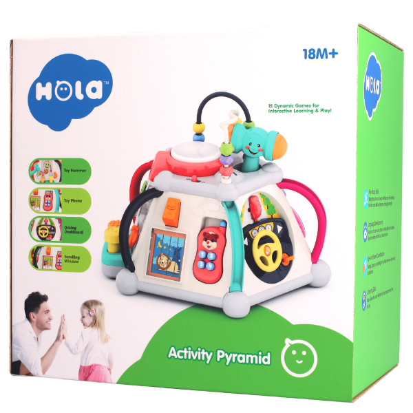 Cub montessori „Piramida de activitate”