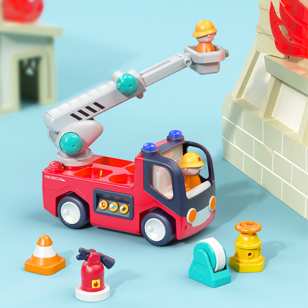 Игрушка "Пожарная машина" с музыкой и светом