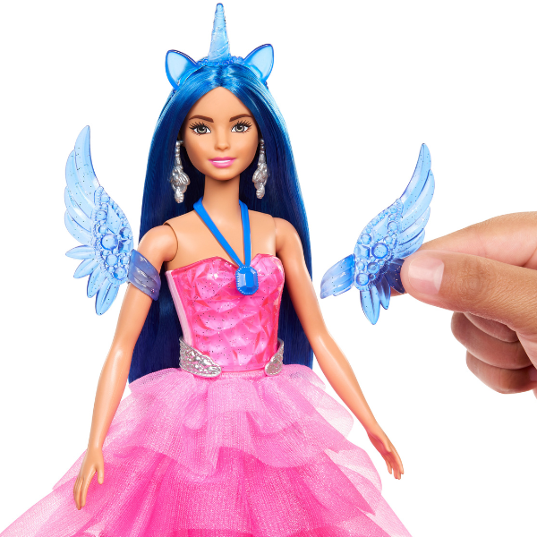 Set de joacă de colecție „Barbie cu Unicorn”, cu accesorii