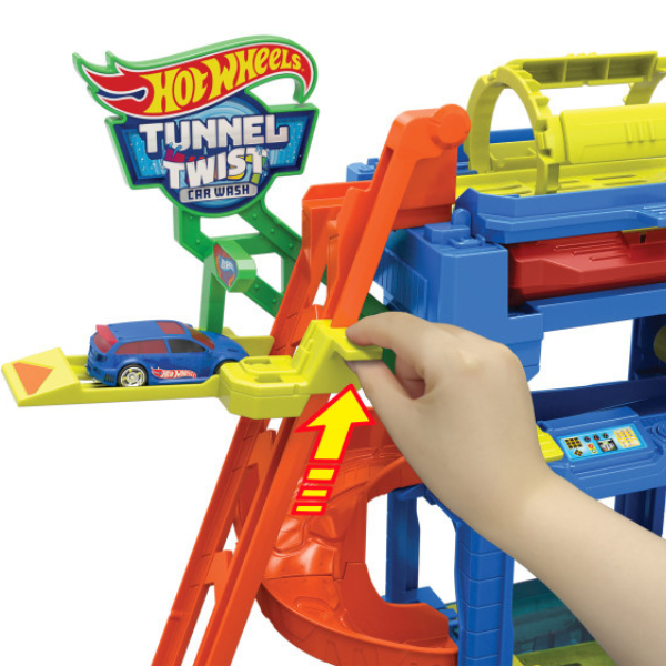Hot Wheels Track „Spălătorie Tunel urban Twist”