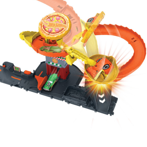 Hot Wheels Track „Ataca cobrei asupra pizzeriei”