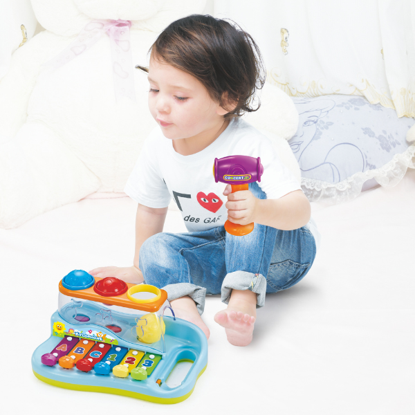 Jucarie muzicala „Xilofon cu bile Pop ‘N Play”
