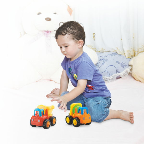 Set de mașinuțe "Fermă și sat", 4 modele