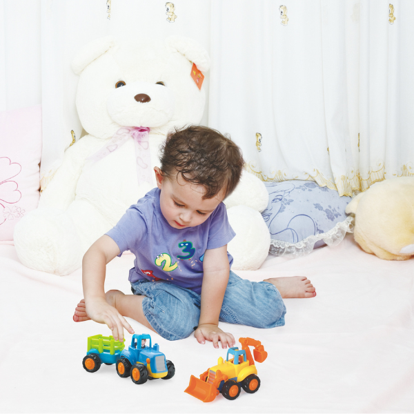 Set de mașinuțe "Fermă și sat", 4 modele
