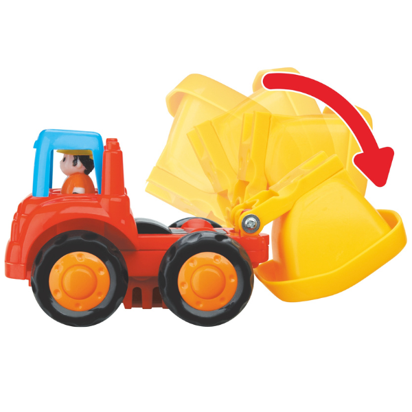 Masinute in asortiment „Camion basculant si Betoniera”, 2 modele
