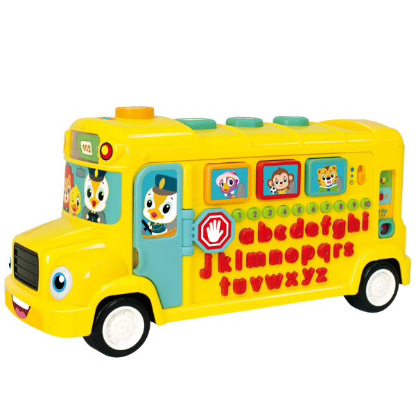 Jucărie educativă „Autobuz școlar”