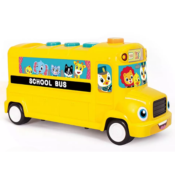 Jucărie educativă „Autobuz școlar”