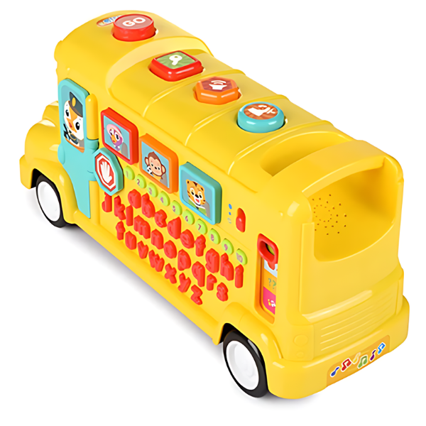 Jucărie educativă „Autobuz școlar”