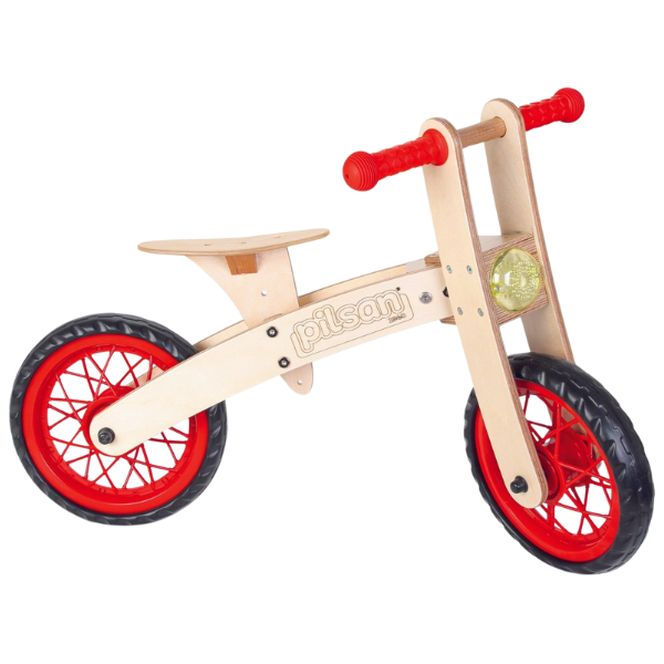 Bicicletă de echilibru din lemn pentru copii „Free Style” 