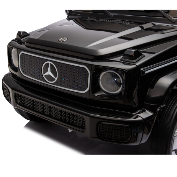 Masinuta electrica MERCEDES BENZ EQG, 12V9Ah, motor 550Wx2, roți EVA, scaune din piele