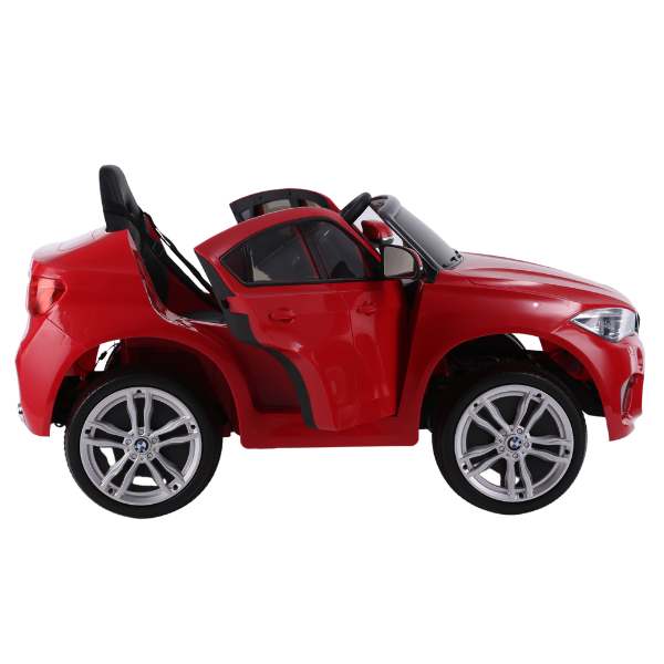 Masinuta electrica BMW X6M, 12V7AH, motor 35Wx2, roți EVA, scaune din piele