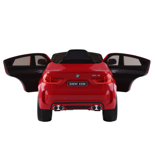 Masinuta electrica BMW X6M, 12V7AH, motor 35Wx2, roți EVA, scaune din piele