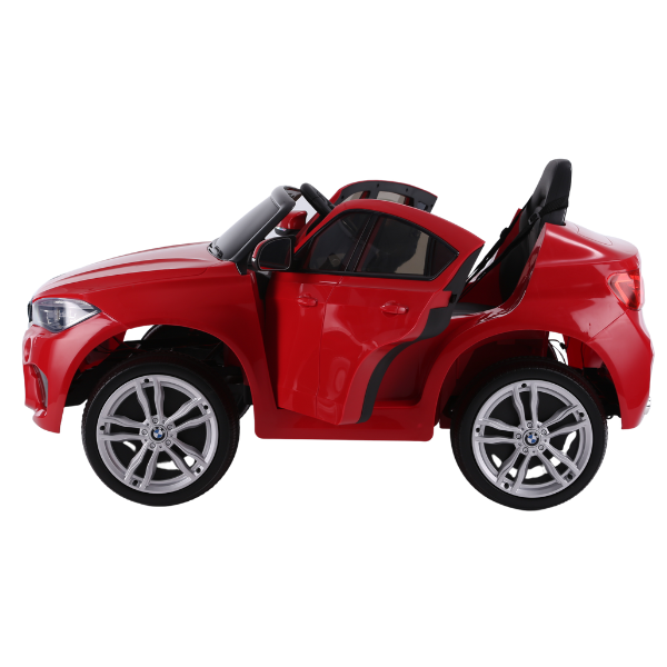 Masinuta electrica BMW X6M, 12V7AH, motor 35Wx2, roți EVA, scaune din piele