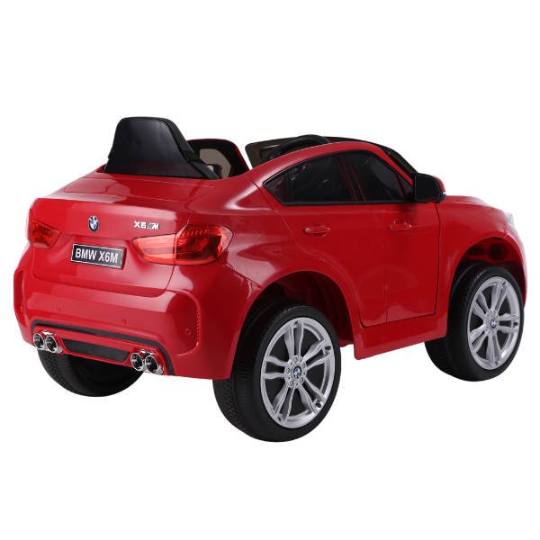 Masinuta electrica BMW X6M, 12V7AH, motor 35Wx2, roți EVA, scaune din piele